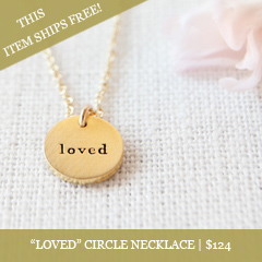 Loved Circle Necklace