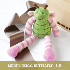 Liddy Lullaby Musical Butterfly