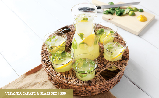 Veranda Carafe & Glass Set