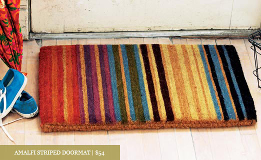 Amalfi Striped Doormat