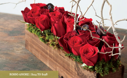 Rosso Amore Floral Arrangement