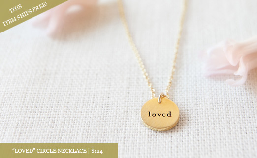 Loved Circle Necklace