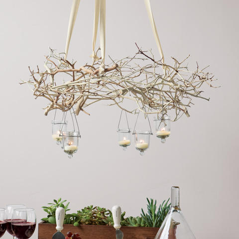 Natural Branch Chandelier