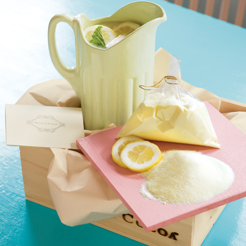 Mint Lemonade Pitcher