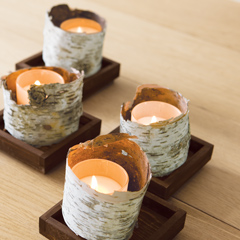 Bianco Aspen Candle Set