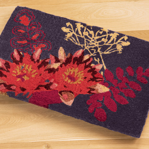 Water Lily Coir Mat