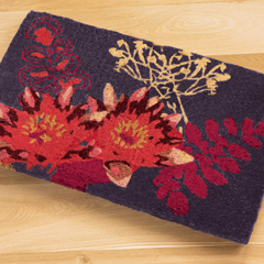 Water Lily Coir Mat