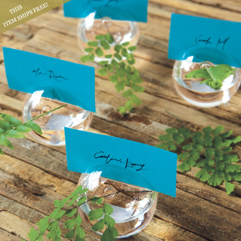 Bubble Place Card Holders