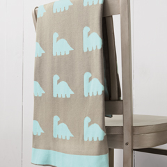 Dino Knit Blanket