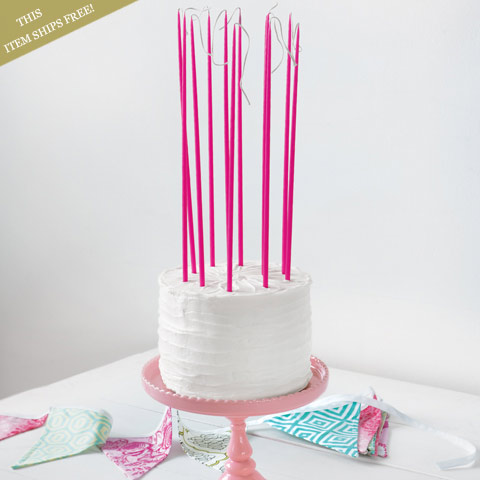 Birthday Cake Tapers