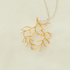 Coral Charm Necklace