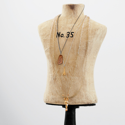 Vintage Dress Form Necklace Holder