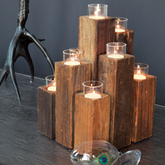 Elm Staggered Candelabra