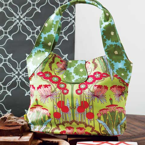 Fuschia Tree Tote
