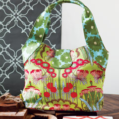 Fuschia Tree Tote