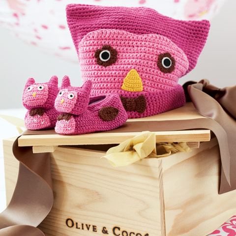 Lilli Owl Hat & Booties