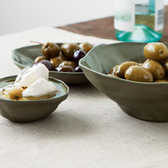 Artisan Olive Dishes