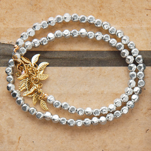 Silver Wrap Bracelet