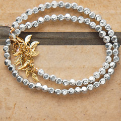 Silver Wrap Bracelet