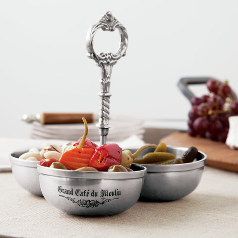 Pewter Melisse Trio Server
