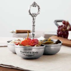 Pewter Melisse Trio Server