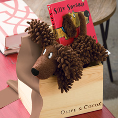 Silly Sausage Dog & Book