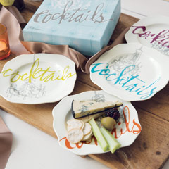 Cocktail Plates