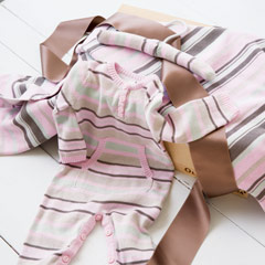 Romper & Blankie Set, Girls
