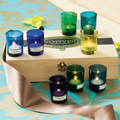 Hues Of Blue Votives