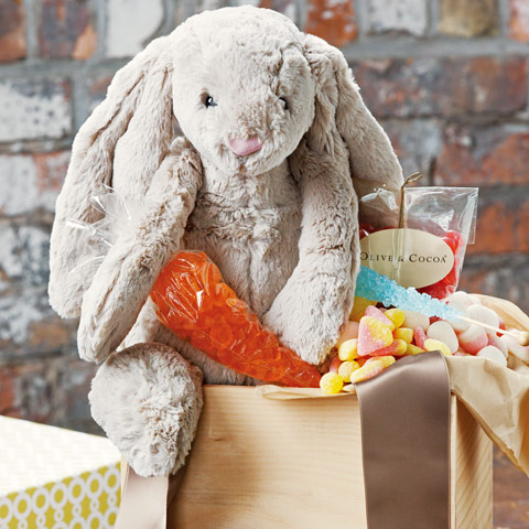 Cottontail Easter Crate