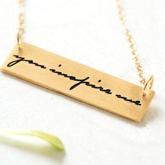 You Inspire Me Necklace