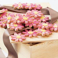 Iced Flower Cookies
