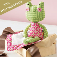Flora The Frog & Blankie