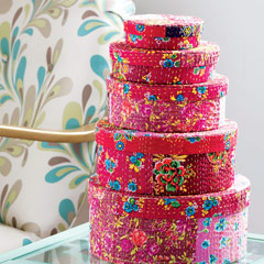 Quilted Nora Nesting Boxes