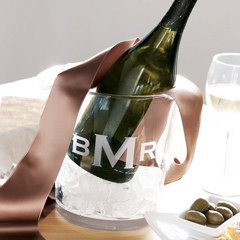 Monogrammed Ice Bucket