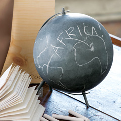 Soapstone Globe