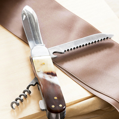 Bone Handled Pocket Knife