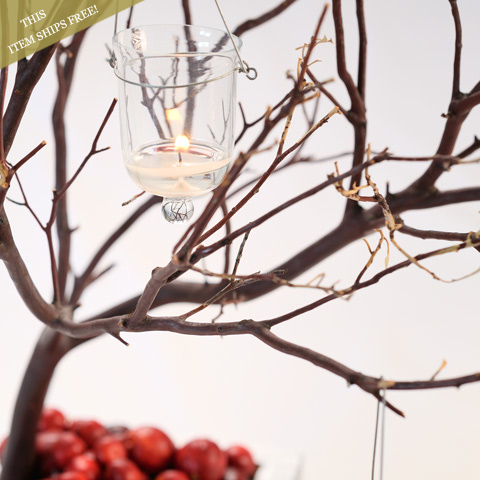 Manzanita Arrangement with Tealights