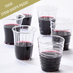 Dainty Red Wine Glasses