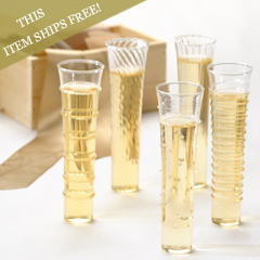 Dainty Champagne Flutes