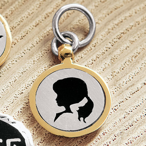Cameo Silhouette Necklace